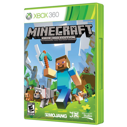 Microsoft Minecraft - Xbox 360 Game (Renewed) - Classic Adventure for Console