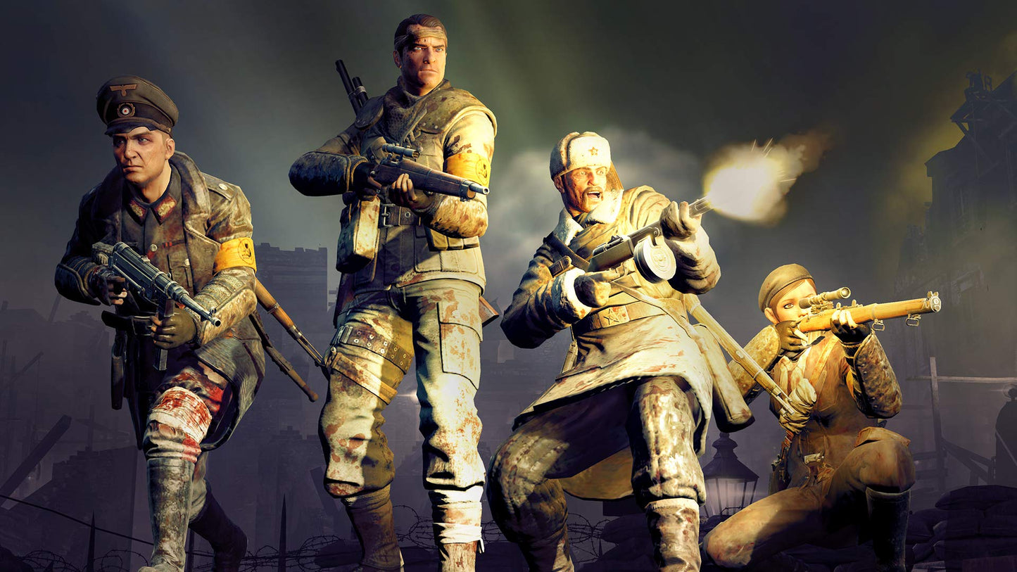 Sold Out Sales and Marketing Zombie Army Trilogy - Nintendo Switch Game, Black, Model SOSM1617