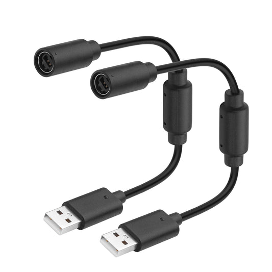 YAODHAOD USB Breakaway Cable for Xbox 360  USB Breakaway Cable for Logitech G920 G923 G27 G29 Driving Force & Thrustmaster Ferrari 458 Spider Racing Wheel Cord-2PCS