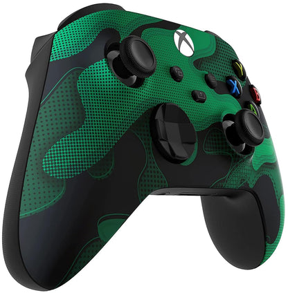 Custom Controllerzz Wireless Controller for Xbox Series X/S & One - Soft Touch, X/S Green Camo