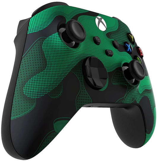 Custom Controllerzz Wireless Controller for Xbox Series X/S & One - Soft Touch, X/S Green Camo