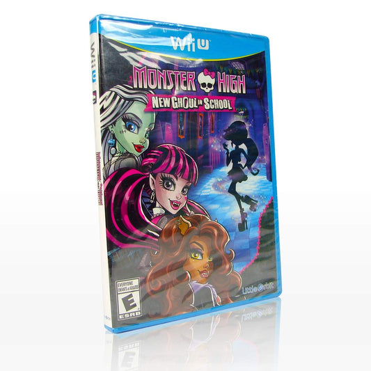 Little Orbit Monster High New Ghoul in School Game - Wii U, Model 815403010781, Fun Adventure for All Ages