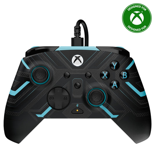 Turtle Beach Rematch Advanced Wired Gaming Controller Licensed for Xbox Series X|S  Xbox One  Windows PC - Glow  Remappable Buttons  Hair Triggers  Audio Controls  Impulse Triggers - Titan Steel