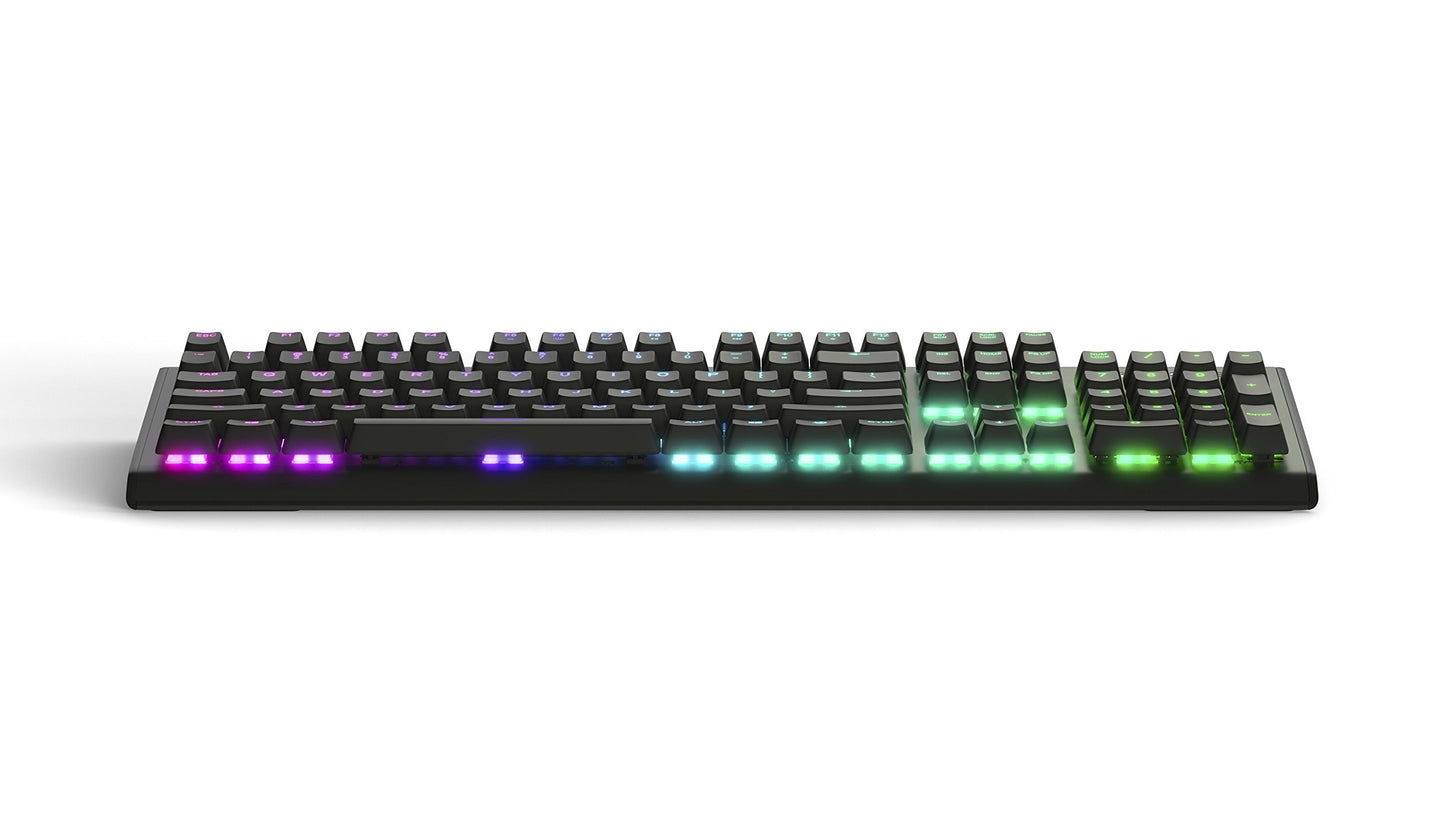 SteelSeries Apex M750, Mechanical Gaming Keyboard, Per-Key RGB Illumination, 6 Macro Keys, PC/Mac, American QWERTY Layout