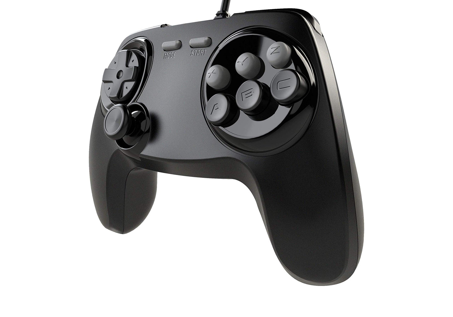 Retro Fighters BrawlerGen 2-In-1 Controller for Sega Saturn & Genesis - Classic Retro Gaming