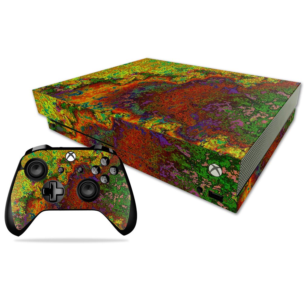 MIGHTY SKINS Xbox One X Skin - Rust | Durable Vinyl Decal Wrap | Easy Apply/Remove | Model MIXBONXCMB-Rust
