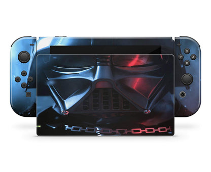 giZmoZ n gadgetZ Vader Skin Decal Vinyl Sticker for Nintendo Switch + Controller - Darth Vader, Model GNG-Switch-VADER-SKINS