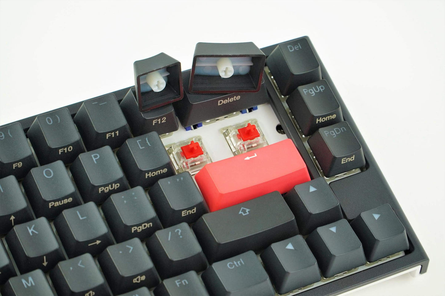 Ducky One 2 SF RGB Mechanical Keyboard - Kailh Box Jade, 65% Layout, PBT Keycaps, Black