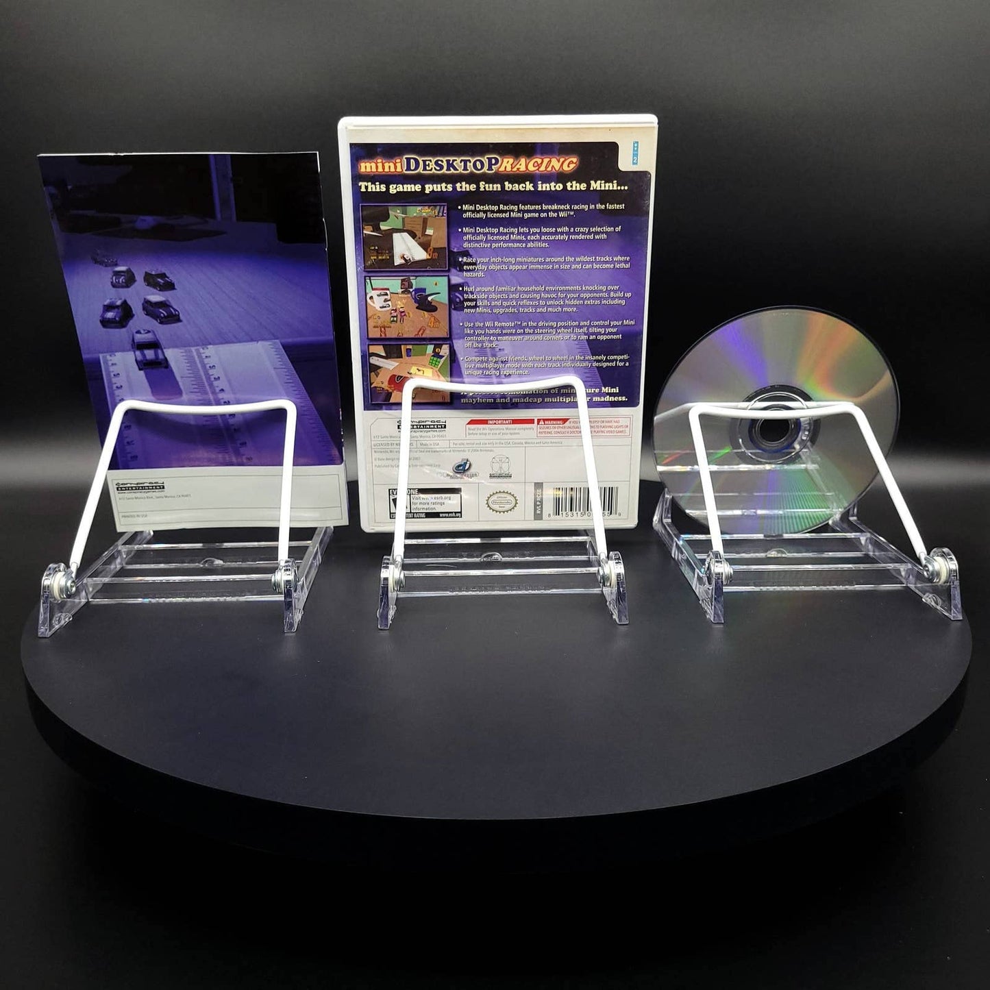 Conspiracy Mini Desktop Racing for Nintendo Wii - Compact & Fun Racing Experience