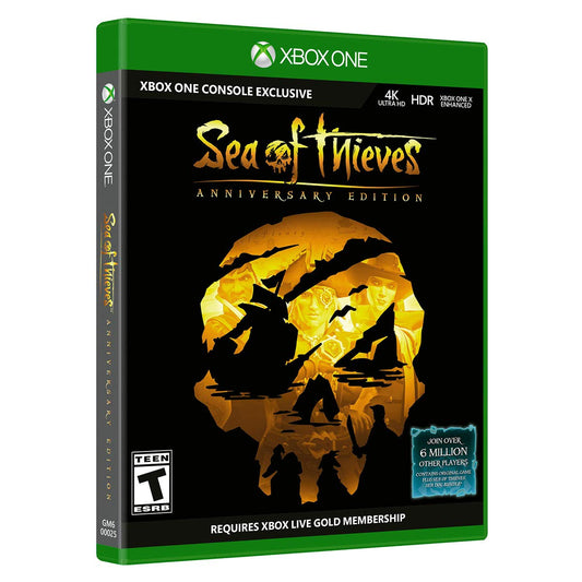 Xbox Sea of Thieves: Anniversary Edition – Xbox One, Model GM6-00025, Action Adventure Game