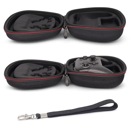 sisma Switch Controller Case - Protective Storage Bag for Nintendo Switch Pro Controller, Black, Model SVG20201SWC