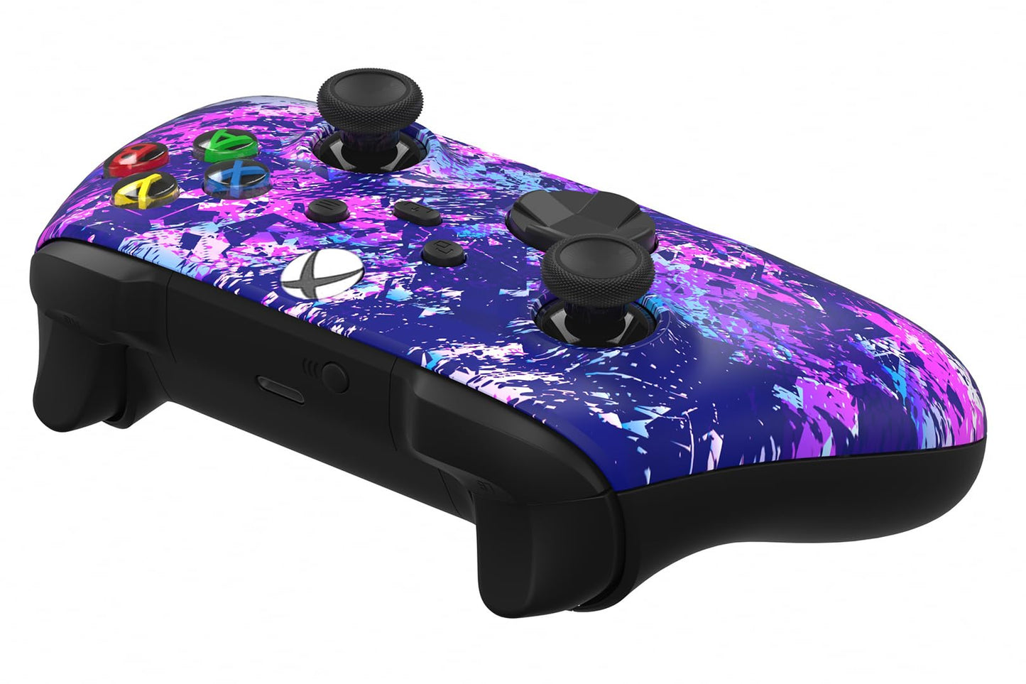 Custom Controllerzz Wireless Controller for Xbox Series X/S - Soft Touch Feel - X/S Purple Chaos