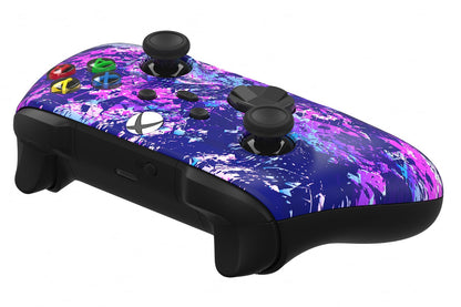 Custom Controllerzz Wireless Controller for Xbox Series X/S - Soft Touch Feel - X/S Purple Chaos