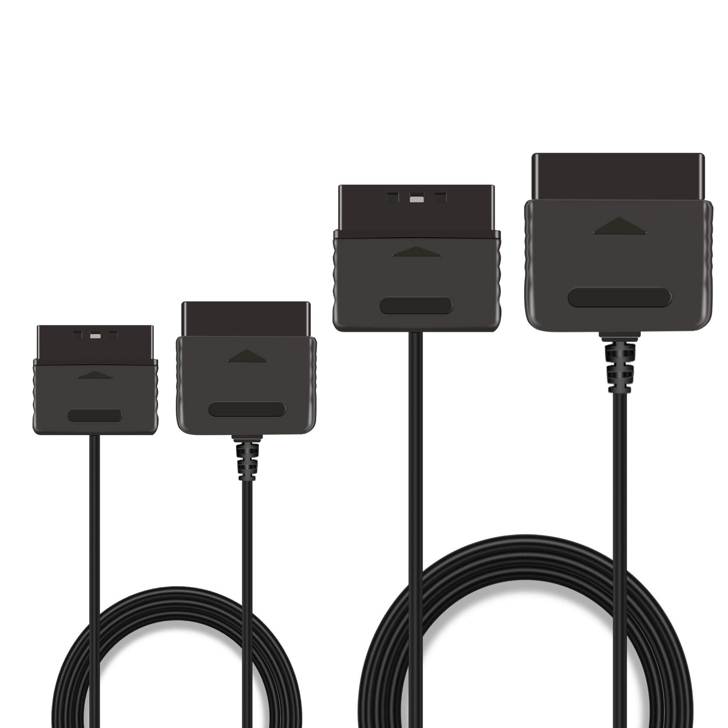 Xahpower 2Pack 6Ft Controller Extension Cable for PS2  1.8m Controller Extension for Sony PlayStation 2 PS2 Game Console