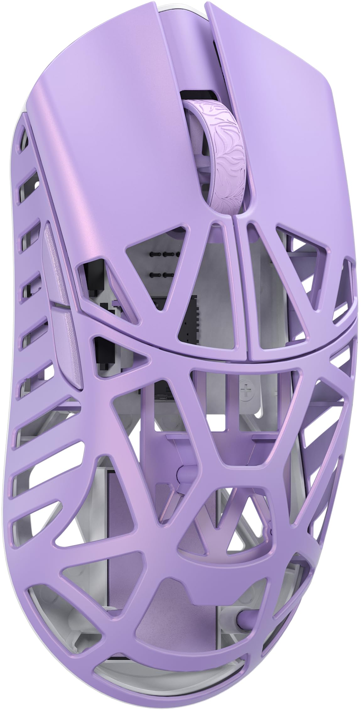 SMACKAPE Beast X Mini Pro Gaming Mouse - 34g, 30000 DPI, 8K Polling Rate, Soft Lilac, OM Switch, Customizable Panels, 116mm x