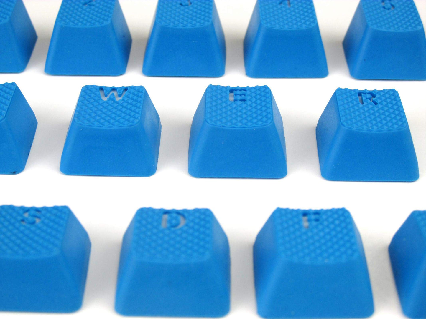TAI-HAO Sky Blue TPR Gaming Backlit Keycaps Set for Cherry MX Keyboards, Model 018C03BU102
