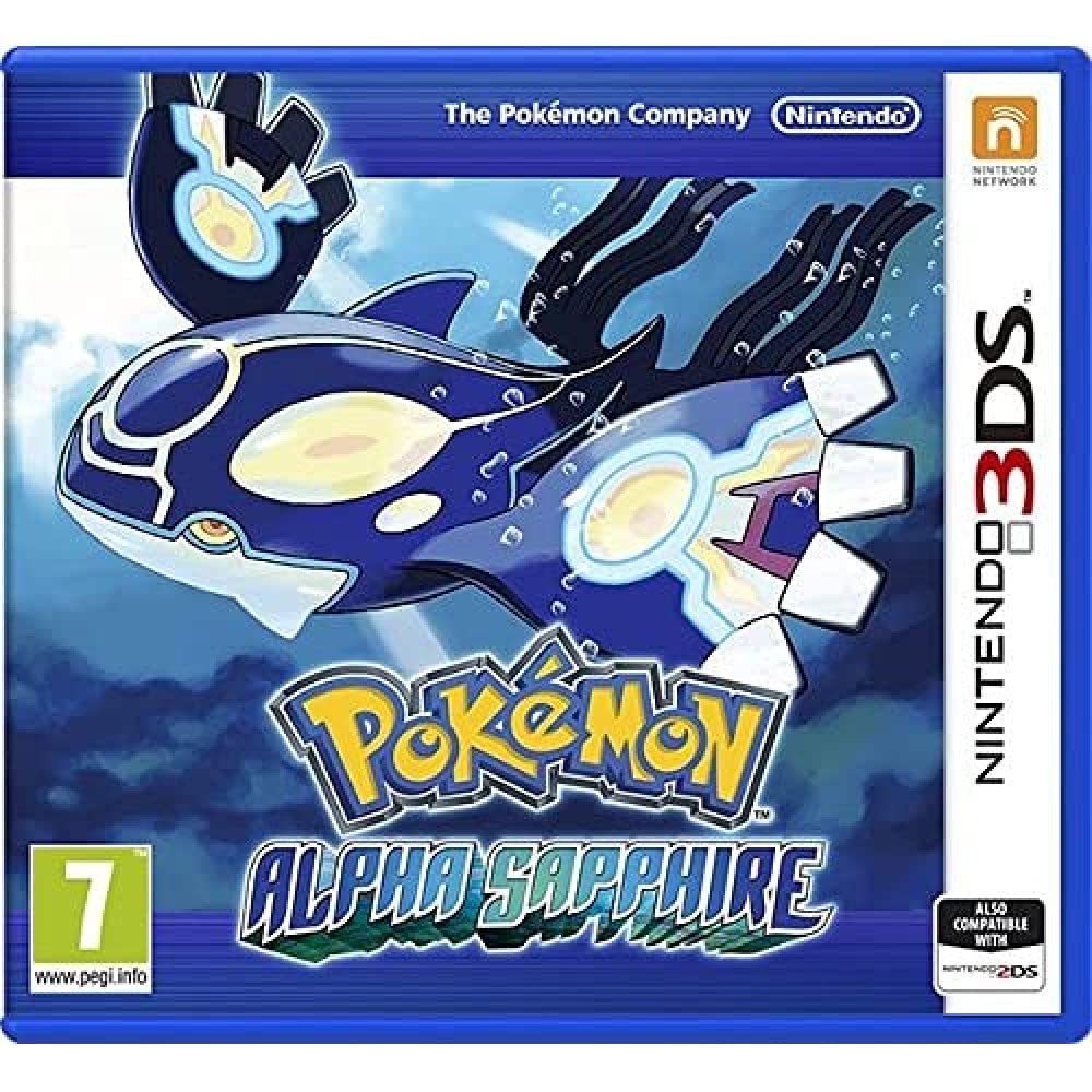 Nintendo Pokémon Alpha Sapphire for Nintendo 3DS - Model 91885, Adventure RPG Game