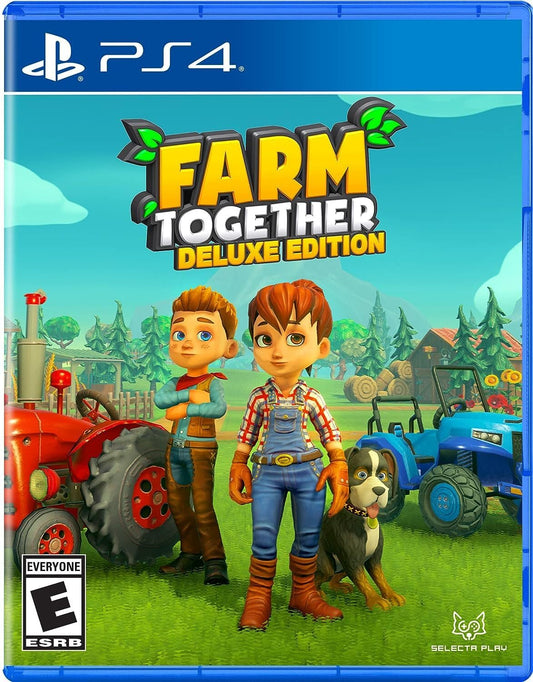 Selecta Play Farm Together Deluxe Edition for PlayStation 4 - Engaging Farming Simulation Game