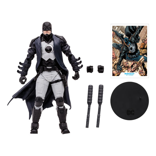 McFarlane Toys DC Multiverse Midnighter Figurine 18 cm - Black, Gold Label, Model MCF17126