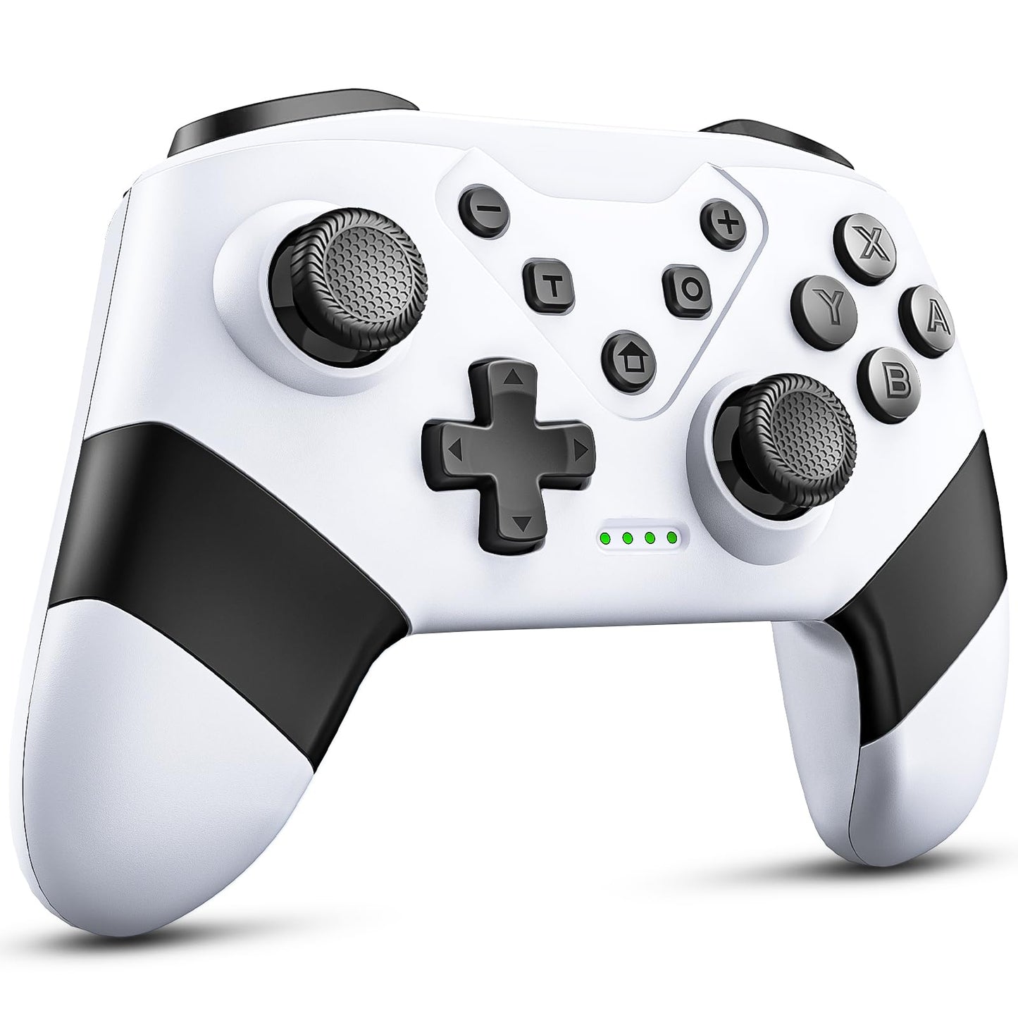Switch Controller  Wireless Switch Controller for Switch/Switch Lite/Switch OLED  Extra Switch Controller with Paddles  Programmable Switch Remote Control with Back Buttons Wake-up Turbo-White