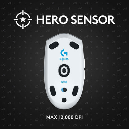 Logitech G305 K/DA Wireless Gaming Mouse - 12000 DPI, 6 Buttons, 250h Battery Life, Mint