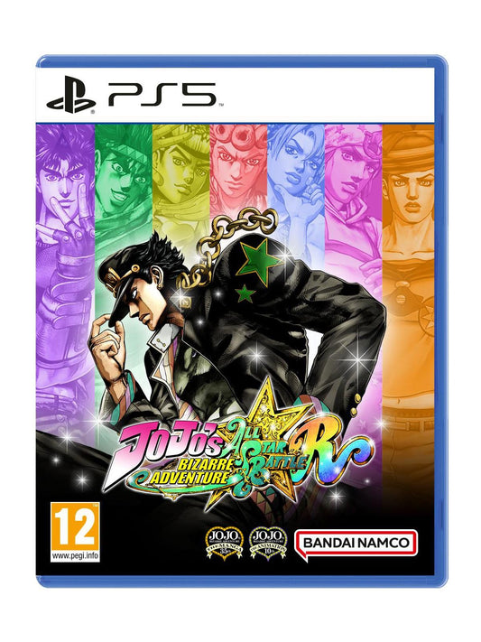 Bandai Namco JoJos Bizarre Adventure: All Star Battle R for PS5 - Black, Model 115571