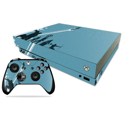 MIGHTY SKINS Xbox One X Skin - Super Squad Vinyl Decal Wrap, Durable & Easy to Apply, Model MIXBONXCMB-Super Squad
