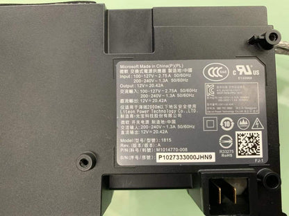 Microsoft Xbox One X Power Supply AC Adapter Replacement - Black, Model X1XPS-10-1
