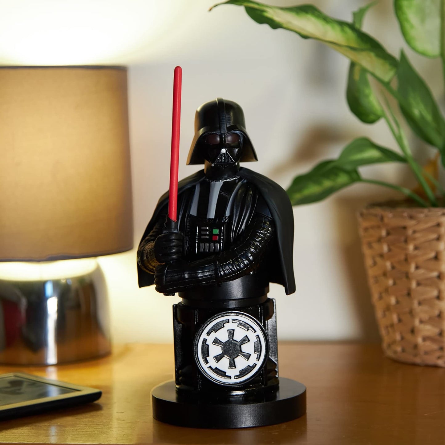 Exquisite Gaming Cable Guy Darth Vader Phone Stand & Controller Holder - Black, Officially Licensed, Model CGCRSW400368