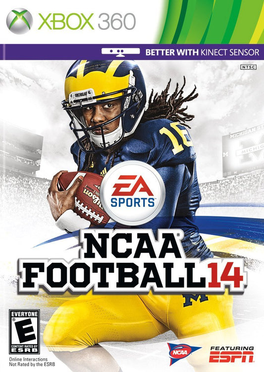 Electronic Arts NCAA Football 14 - Xbox 360 (Renewed) - Classic Sports Game