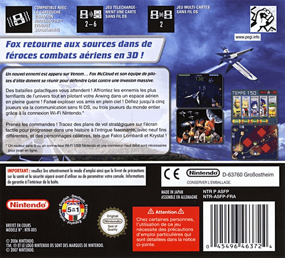 Unknown Starfox Command Game - Model: B000N8UYDW