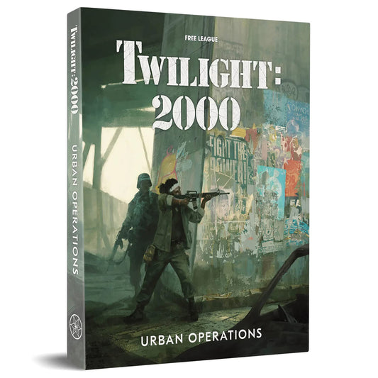 Impressions Twilight: 2000 Urban Operation Expansion Boxed Set - Includes 96 Page Hardcover RPG Book with New Factions & Scenerios  New Encounter Cards & Maps  Roleplaying Game