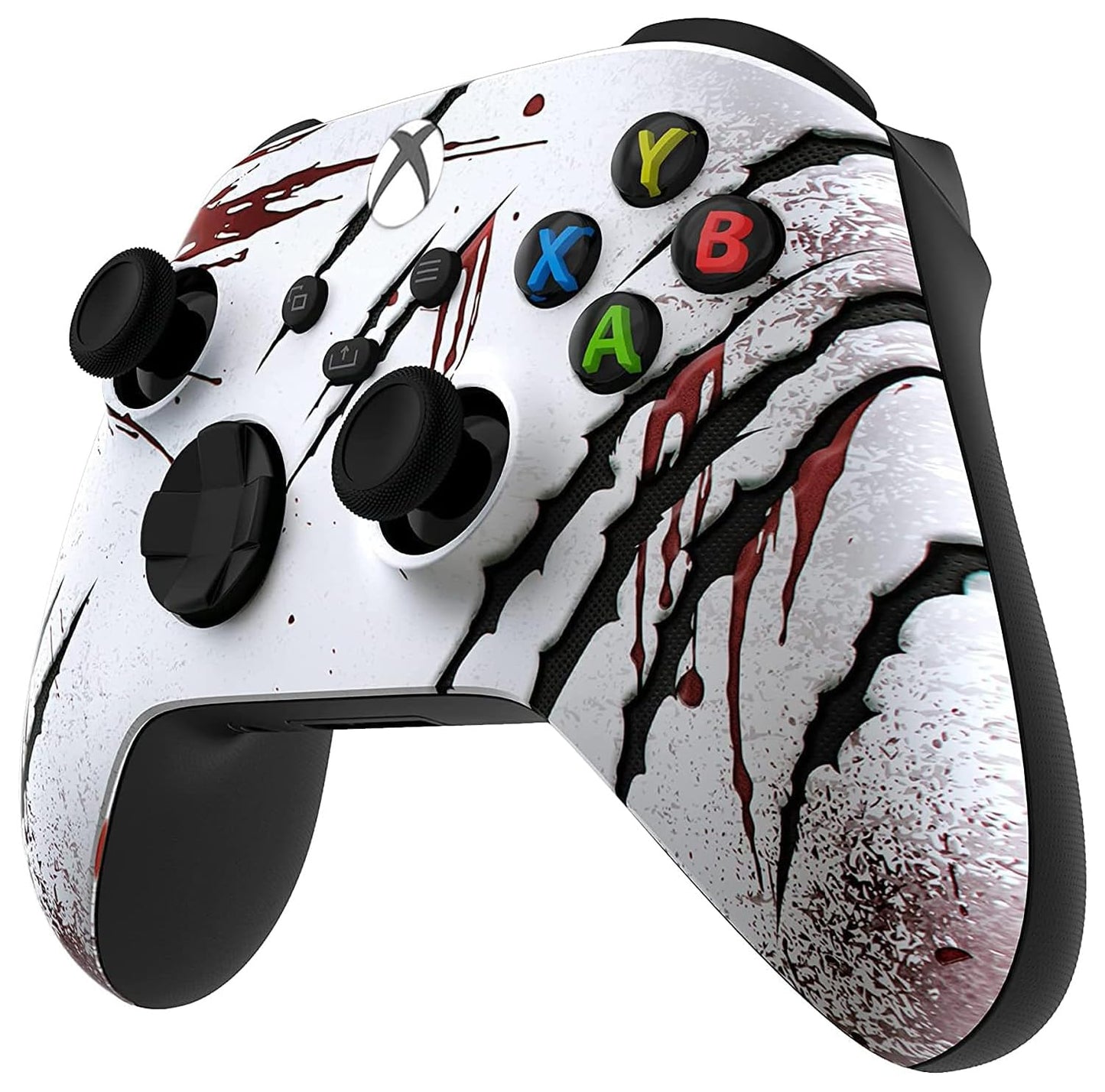 Custom Controllerzz Wireless Xbox Controller - Soft Touch Feel, X/S Slasher Design for Xbox Series X/S & One