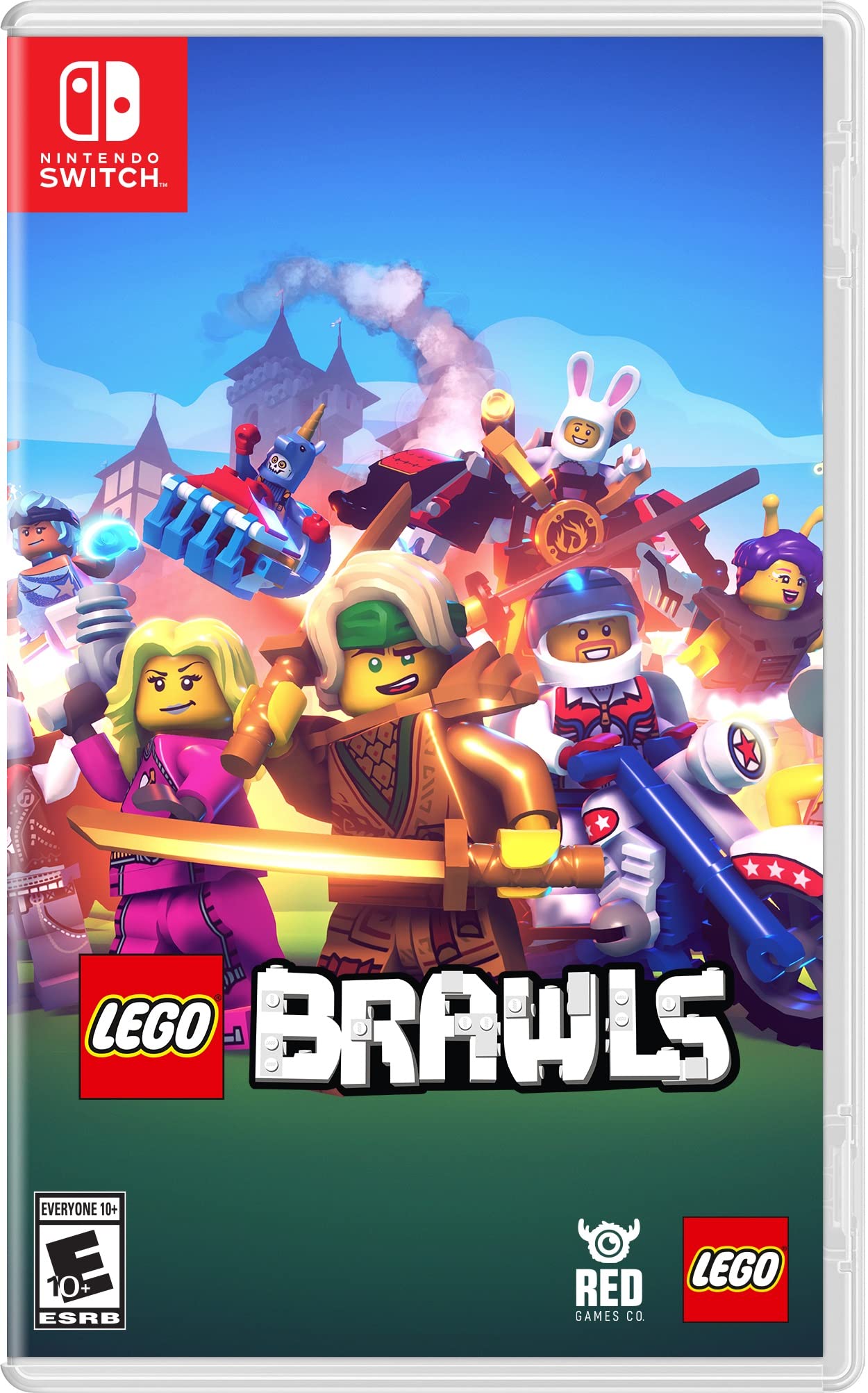 BANDAI NAMCO Entertainment LEGO Brawls Game for Nintendo Switch - Multi-Colored, Model 722674840859