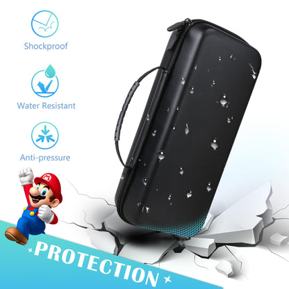 BOVKE Carrying Case for Nintendo Switch 2 - Travel Bag, Extra Space for Accessories, Black, Model V89M2