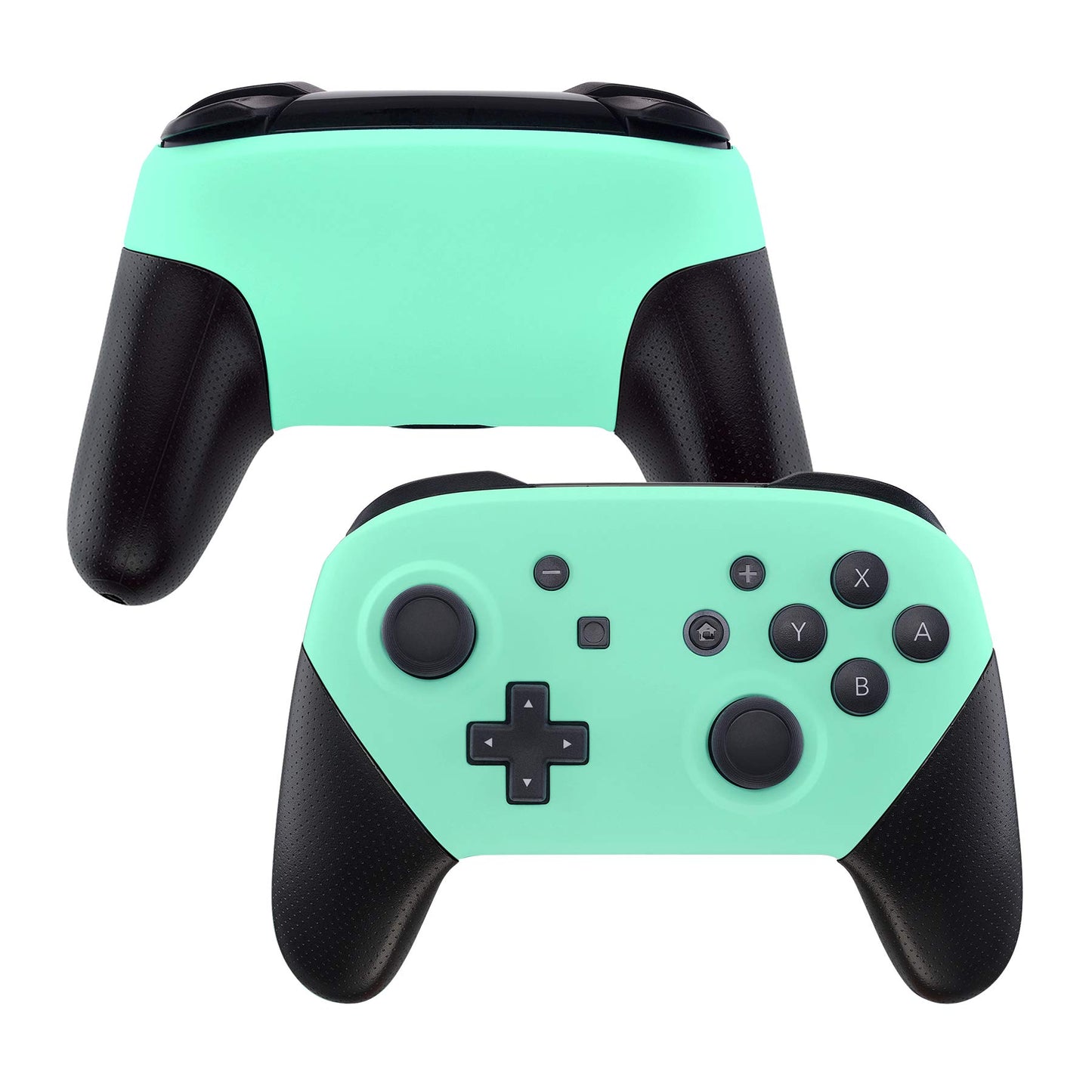 eXtremeRate Mint Green Faceplate and Backplate for Nintendo Switch Pro Controller  DIY Replacement Shell Housing Case for Nintendo Switch Pro - Controller NOT Included