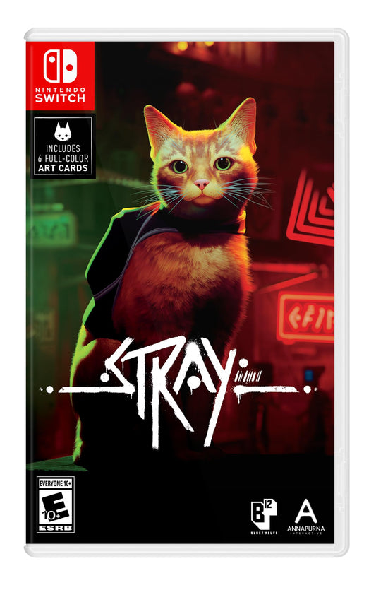 Skybound Games Stray for Nintendo Switch - Action Adventure Game, Model 0811949038661