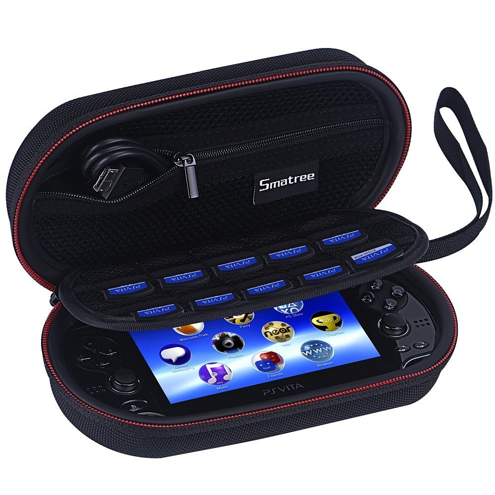 Smatree P100 Carrying Case Compatible for PS Vita  PS Vita Slim PSP 3000(Without Cover) (Not Fit with PS Vita PCH 2000!)(Console and Accessories NOT Included)