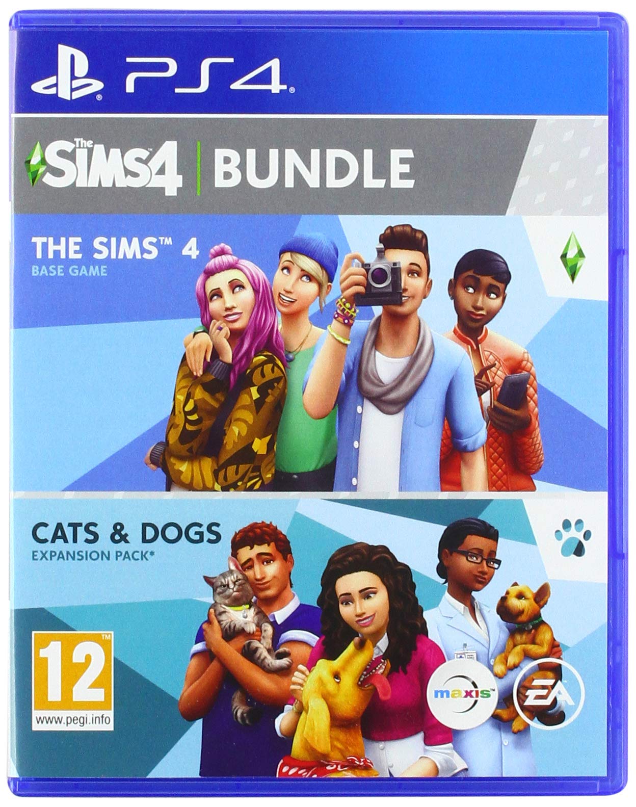 Electronic Arts The Sims 4 Plus Cats and Dogs Bundle for PS4 - Model 1073025