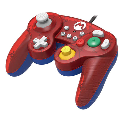 HORI Nintendo Switch Battle Pad Controller - GameCube Style, Super Mario Design, Model NSW-107U