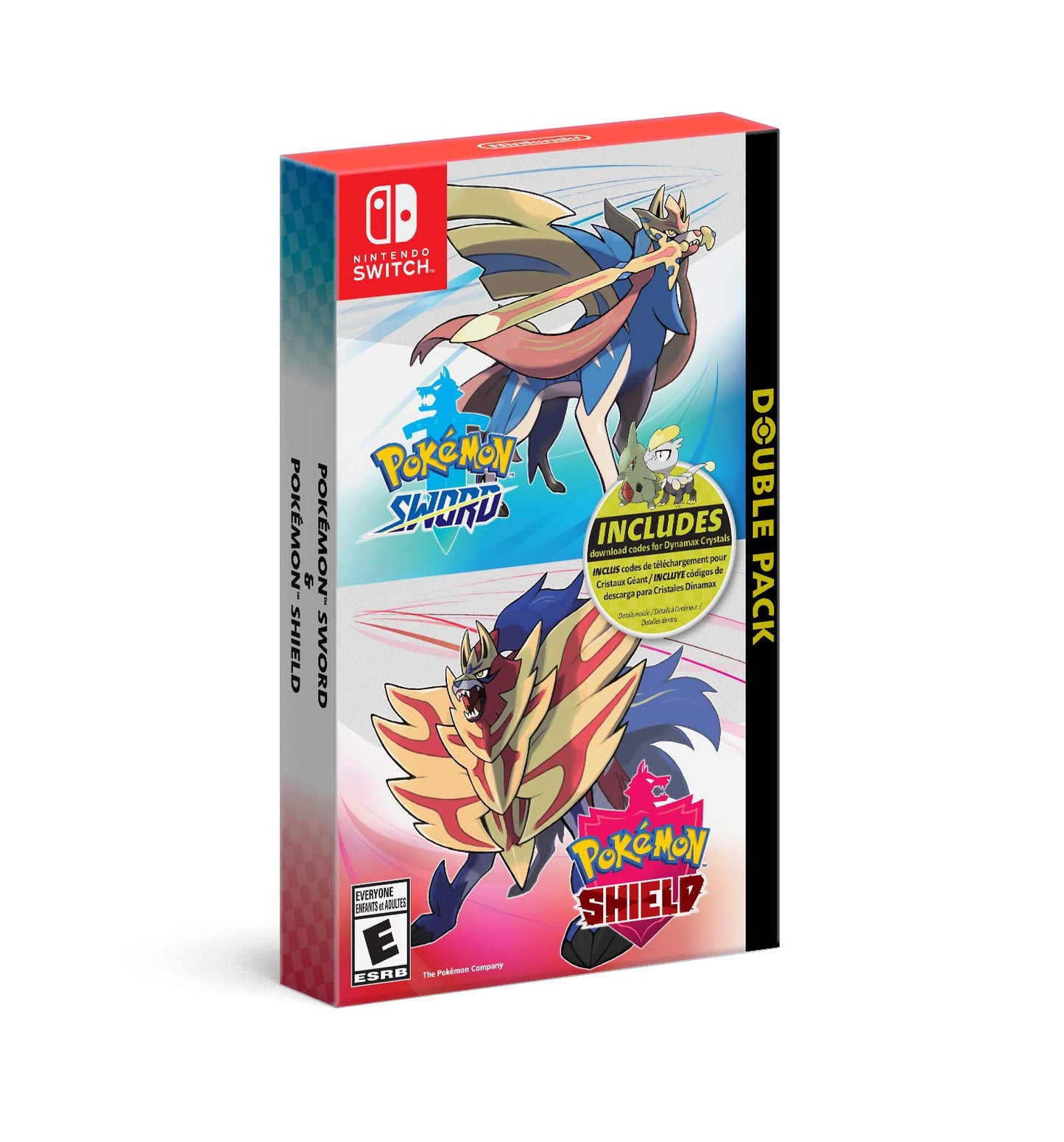 Pokemon Sword and Pokemon Shield Double Pack - Nintendo Switch Double Pack Edition