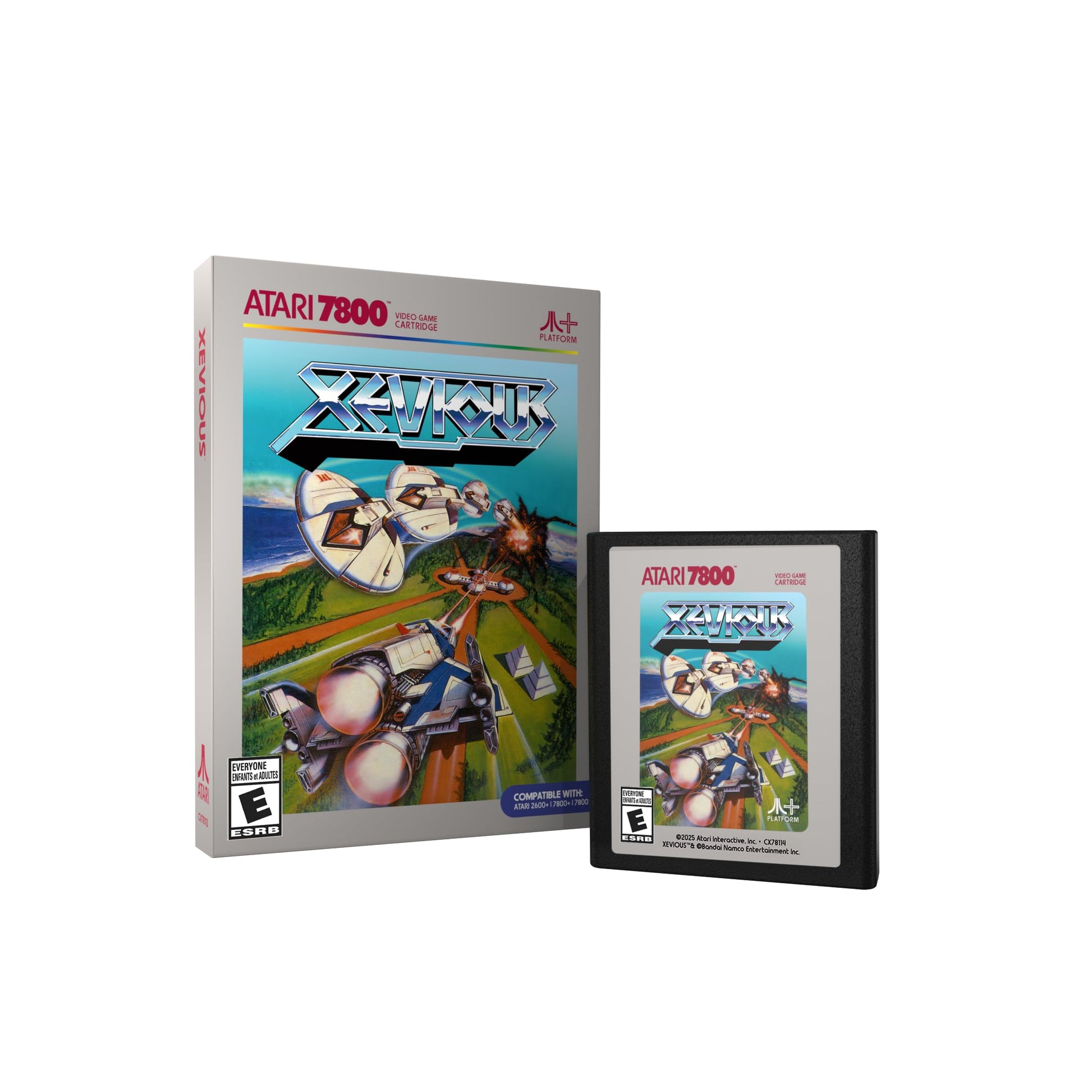 XEVIOUS 7800 - Atari 7800 Game Cartridge