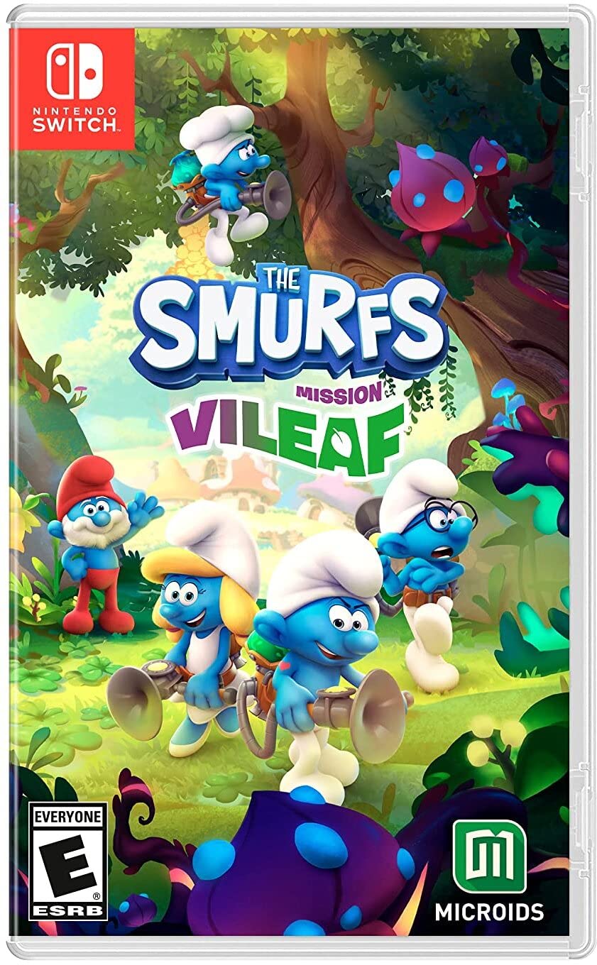 Maximum Games The Smurfs: Mission Vileaf Standard Edition for Nintendo Switch - Model 12107_US