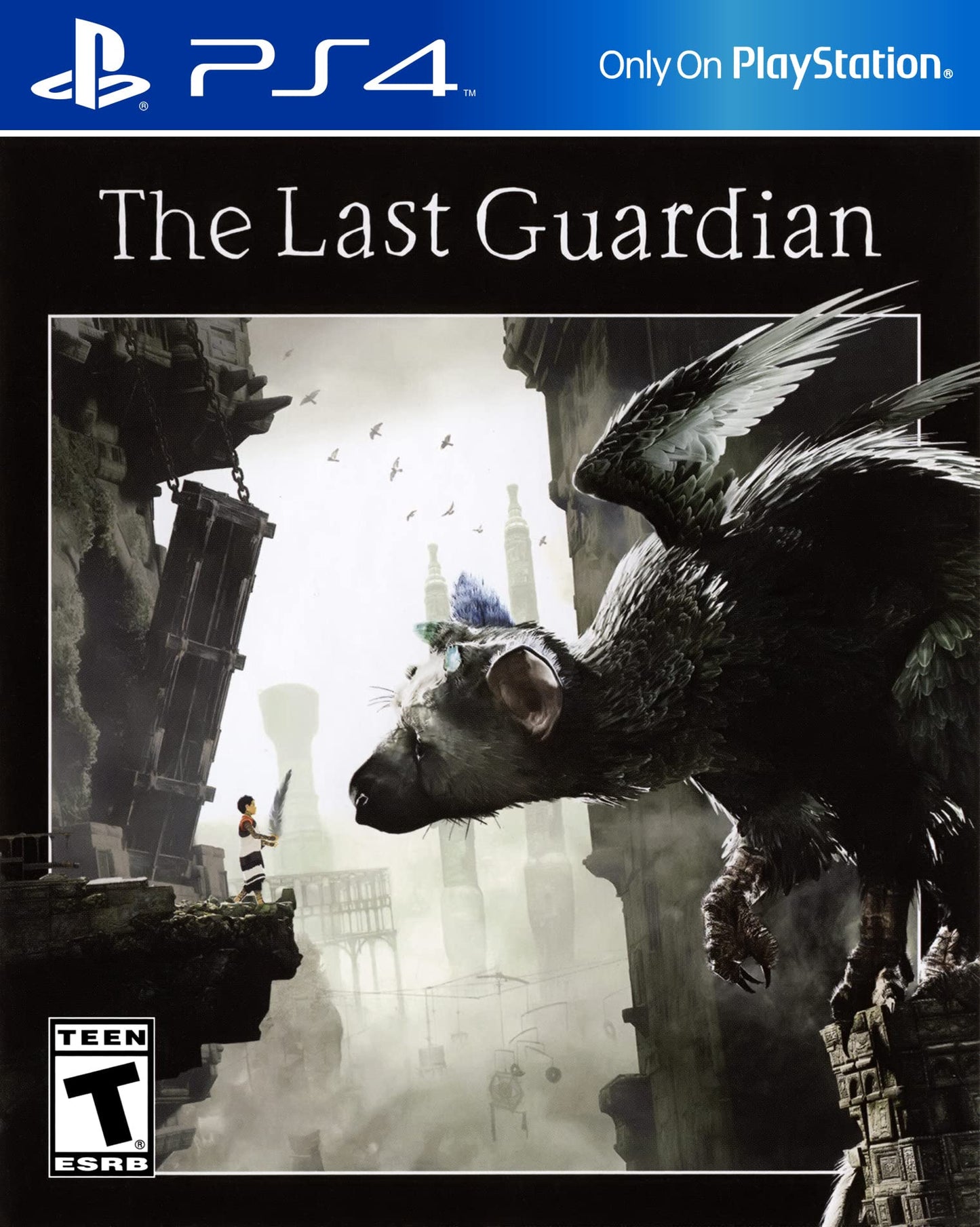 Sony The Last Guardian - Playstation 4 Game, Model 50340, Engaging Adventure Experience