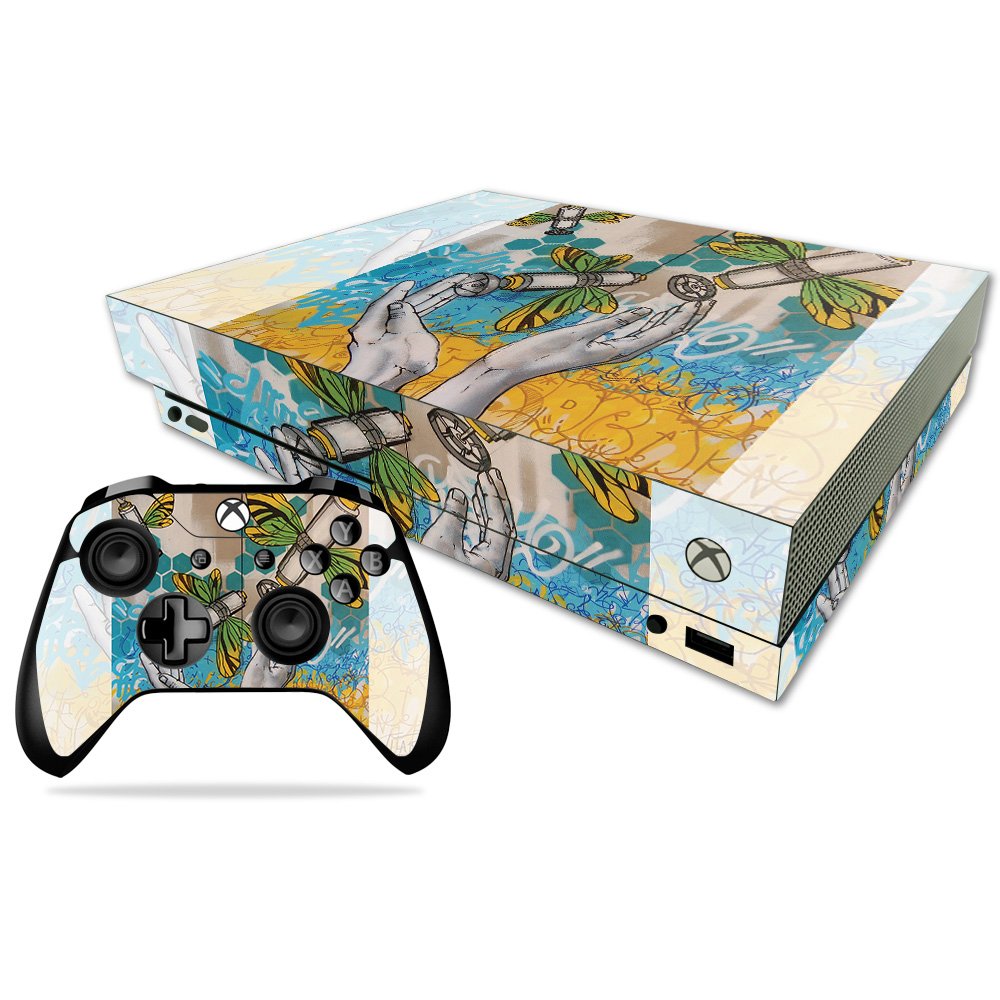MightySkins Xbox One X Skin - Durable Vinyl Decal Wrap, Easy Apply/Remove, Capture Design