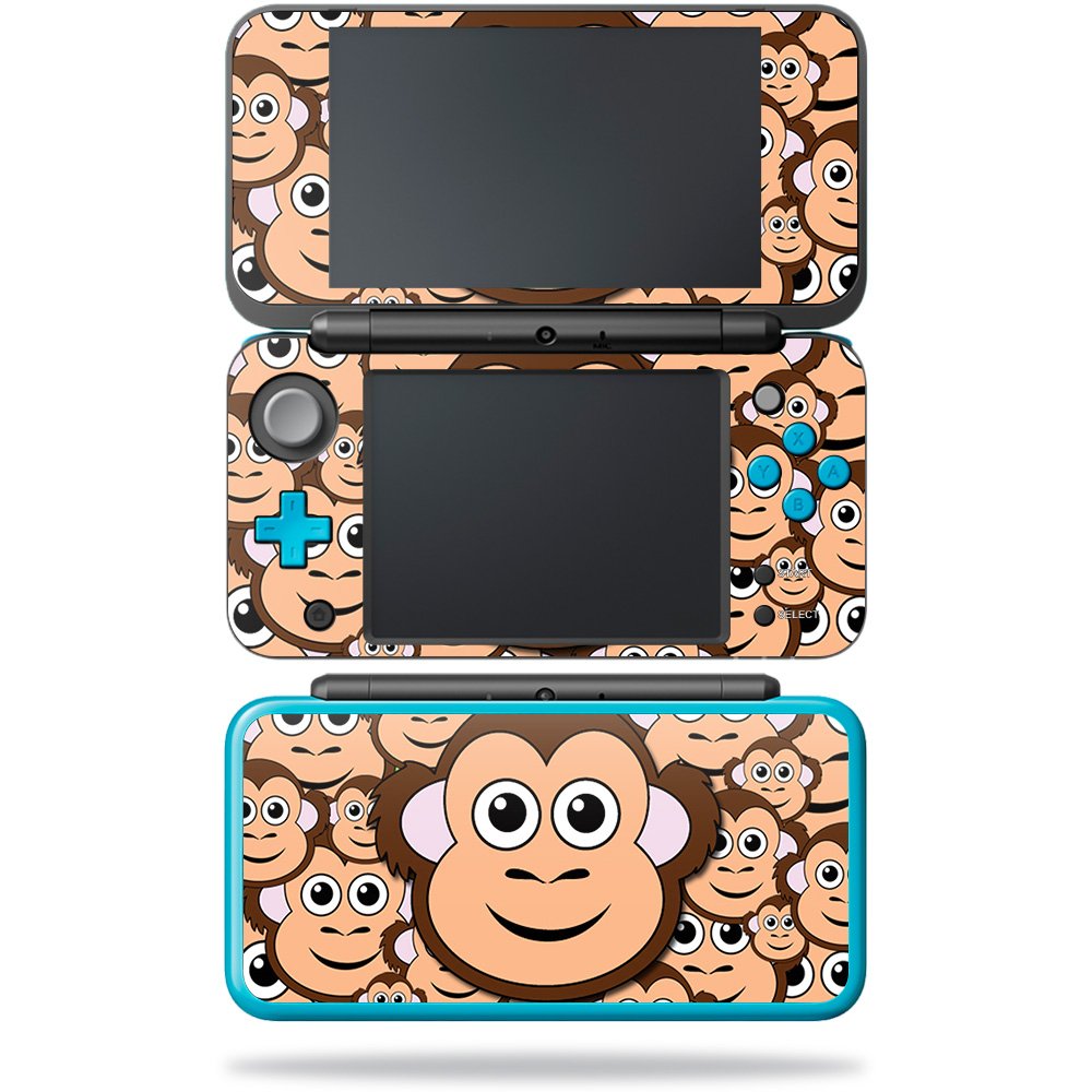 MightySkins Skin Compatible with Nintendo New 2DS XL - Monkey | Protective, Durable, and Unique Vinyl Decal wrap Cover | Easy to