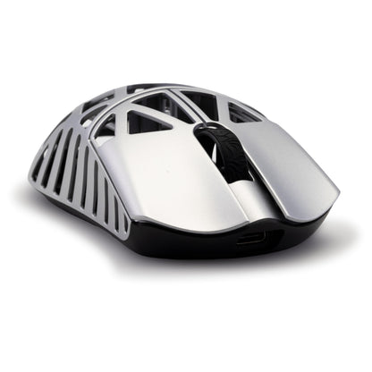 SMACKAPE Beast X Mini Pro Gaming Mouse - Ultra-Light 34g, 30000 DPI, 8K Polling Rate, Silver, TTC Switch, Customizable Side Panels