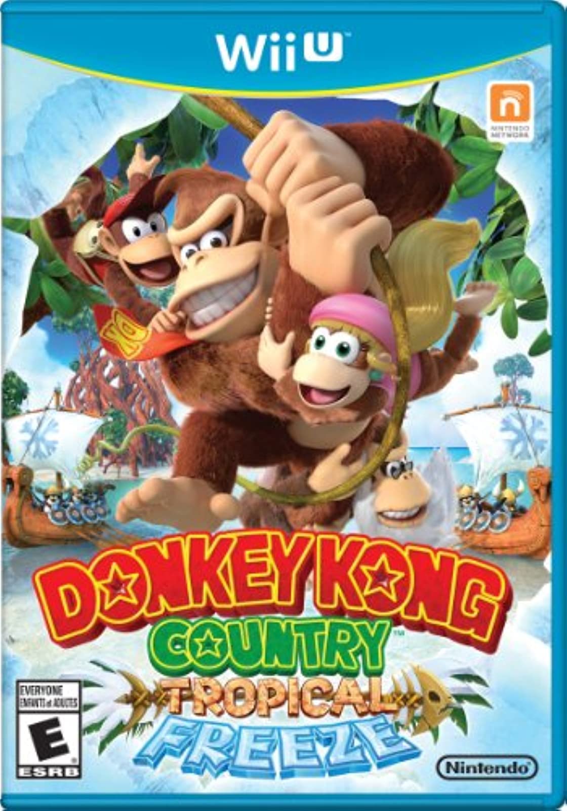 Nintendo Donkey Kong Country Tropical Freeze Game - WUPPARKE Model