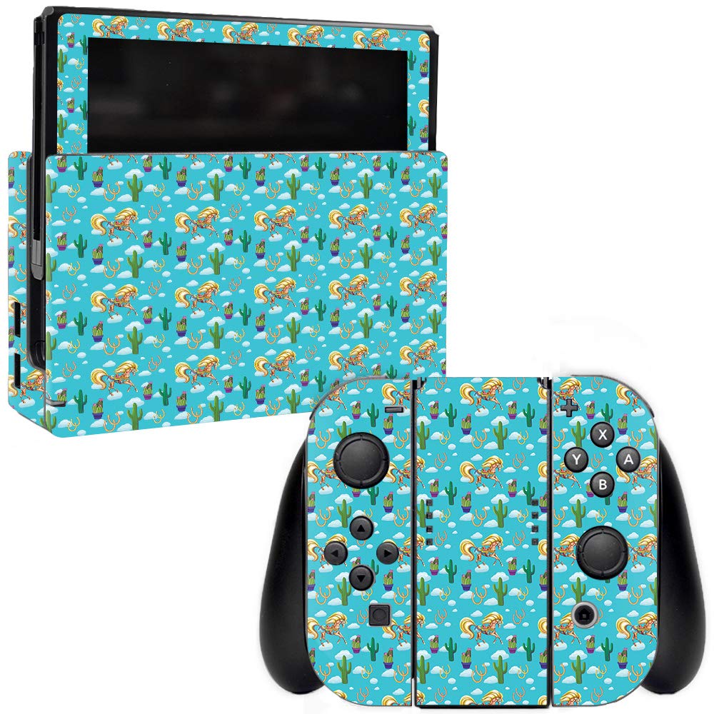 MIGHTY SKINS Nintendo Switch Skin - Horse Ranch Vinyl Decal Wrap, Easy Apply/Remove, Durable Protection, Model NISWI-Horse Ranch
