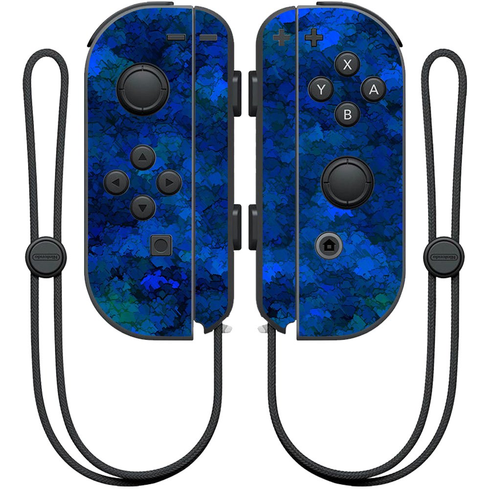 MIGHTY SKINS Nintendo Joy-Con Controller Skin - Blue Ice Wrap Cover Sticker, Model NIJOYCO-Blue Ice